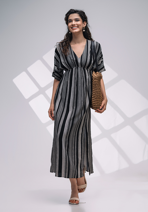 AVERY V NECK DRESS
